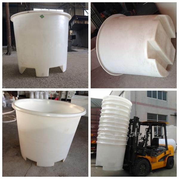 Круглые сверхмощные пластиковые бочонки для хранения/грузоподъемника грузя над 100 галлонами