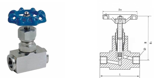needle valve Forged Steel Angle Needle Valve Working Medium Water Oil Natural Gas