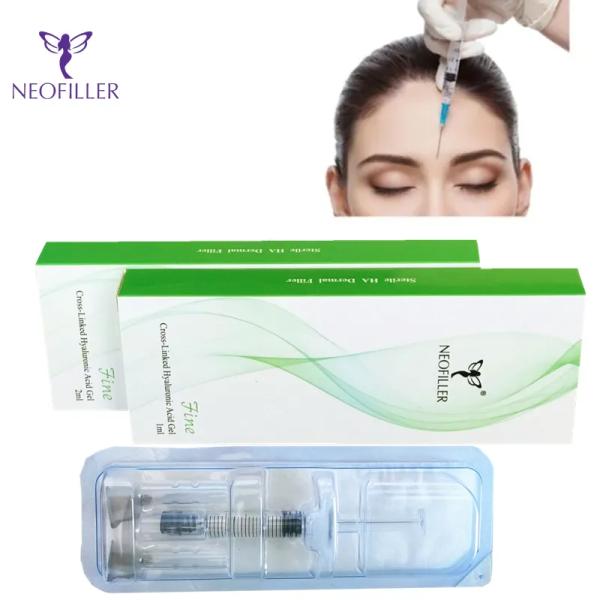 24mg/Ml Hyaluronic Acid Filler For Hypodermic Injection Depth For Highly Concentrated
