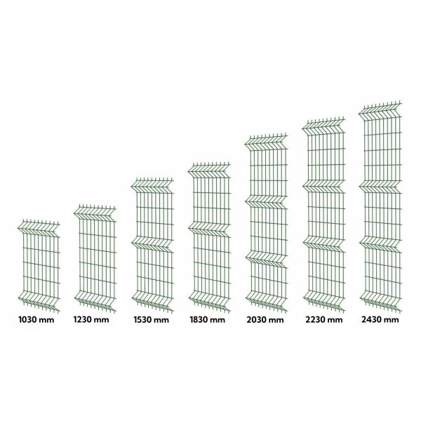 Building Security Residential Garden Metal 3D Welded Steel Wire Mesh Panel