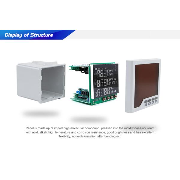 CN-3D3 96*96 mm Three Phase LED Multifunction KWH Energy Meter with RS485