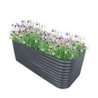 Double Layer Galvanised Raised Garden Beds 7.9*3.4*2.7 Ft Corrosion Resistance