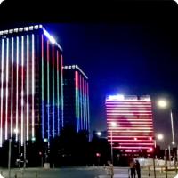 Éclairage de paysage à LED à pleine couleur Smd5050 IP67 24v Pour l'éclairage des vacances