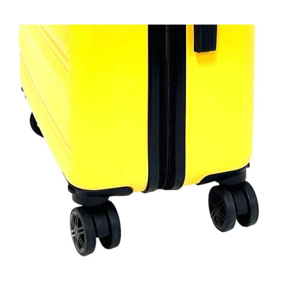 Multidirectional Hard Travel Luggage ABS Trolley Case Set 3 Piece  Wear Resistance