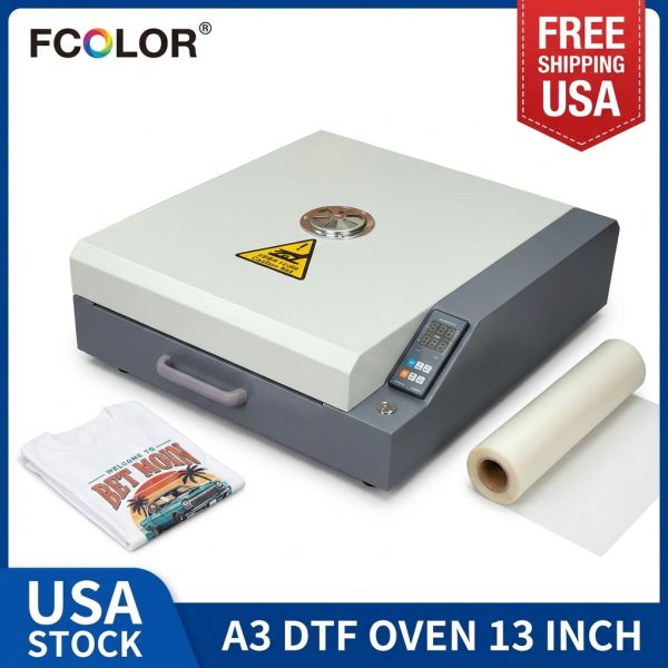 FREE SHIPPING USA A3 DTF Oven 13 Inch Curing Machine Fast Heating for DTF Printer Desktop Ready to Ship