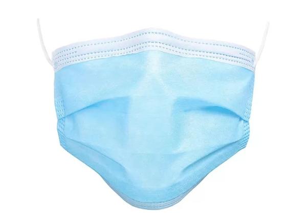 Disposable Earloop 3 Ply Face Mask Superfine Fiber Material Anti Pollution