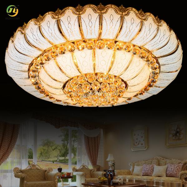 JYLIGHTING Luxe et atmosphère haut de gamme en cristal pour salon, hôtel, villa, maison, couloir, chambre à coucher, plafonnier