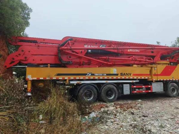 2022 Sany concrete pump truck 62 meters for sale, the most suitable concrete pump for high-rise buildings