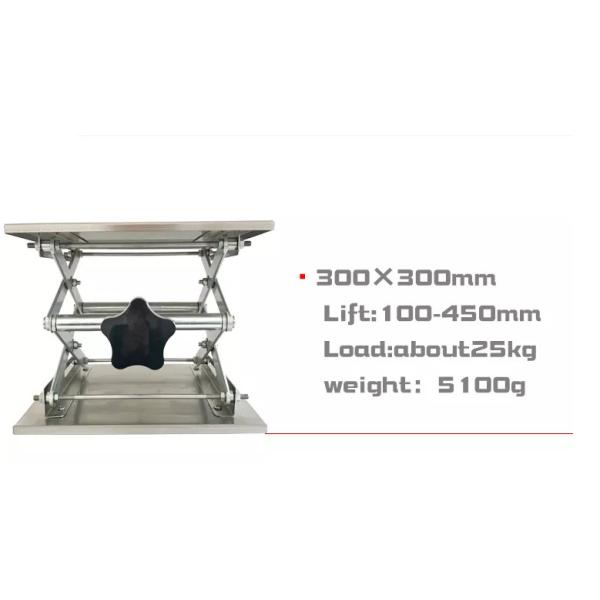 Таблица стойки лаборатории школы Scissor подъем 250*250mm лаборатория руководства Scissor подъем
