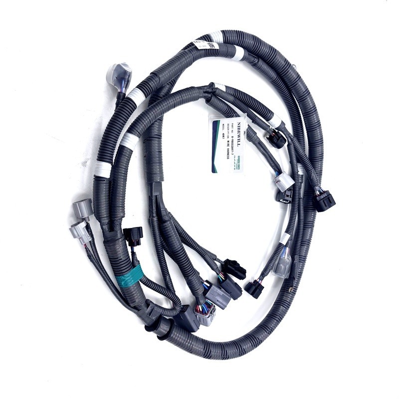 OEM Wire Harness for Isuzu 4HK1 Hitachi ZAX200/210/240 Excavator Wiring Harness