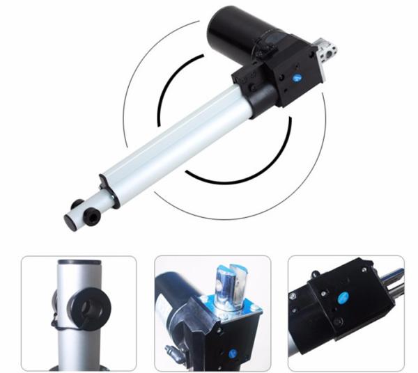 Permanent Magnet DC Electric Pusher Brush DC Motor 55w 3000N OEM Design