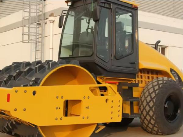 18 Ton Hydraulic Vibrotary Small Road Roller Pavement Compactor SR18 Yellow roller