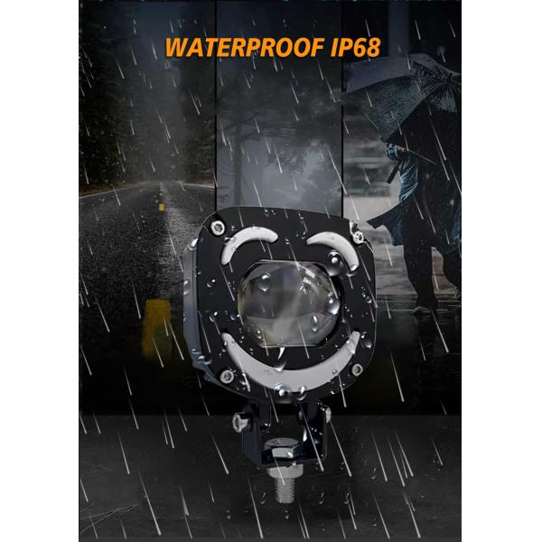 Colorful Red Blue White Yellow 24V Smile Design LED Light For Motorcycle