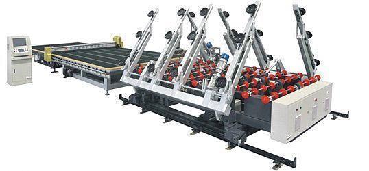 Fully Automatic Double Glass Cutting Line Certified by ISO for Cutting and Crushing