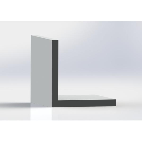 80 * 80 * 6.0mm Aluminum Angle Profile Extruded L Shaped Profile For Industrial
