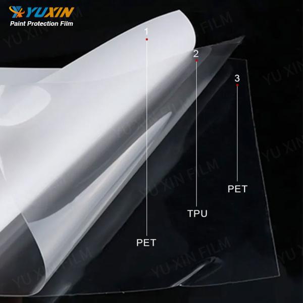 6.5 Mil Thickness Self Healing PPF Film TPU Car Paint Protection Wrap Weather Resistance