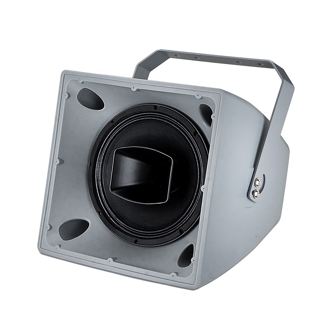 100W Horn Speaker 8 Coaxial PP Outdoor Horn Speakers Floor Mount
