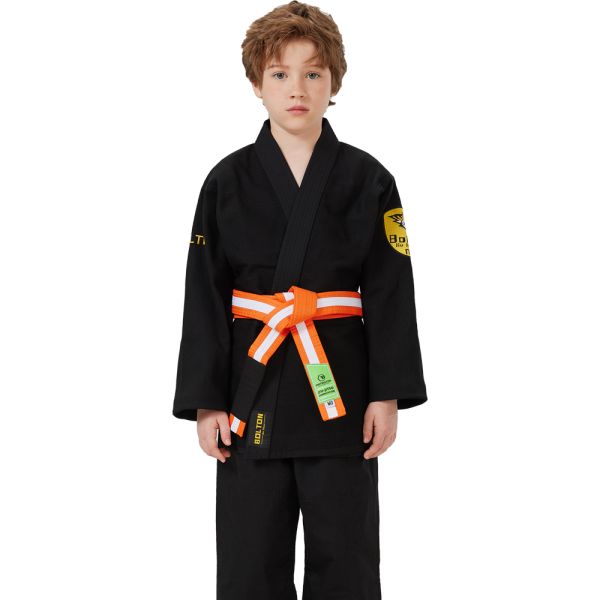 Digital Print 350gsm Fabric Weight 100% Cotton Jiu Jitsu Gi for Kids Boys Durable Martial Arts Wear