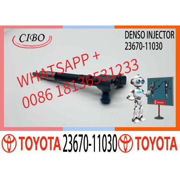 Common Rail Injector 23670-11030 for TOYTA LAND CRUISER PRADO diesel CR Engine Construction Machinery Parts