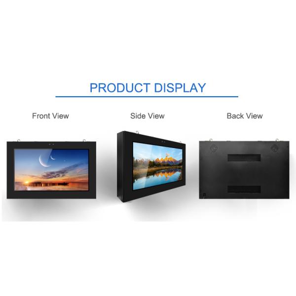 43 Inch 2000 Nits Outdoor LCD Screen IP55 IP65 Waterproof