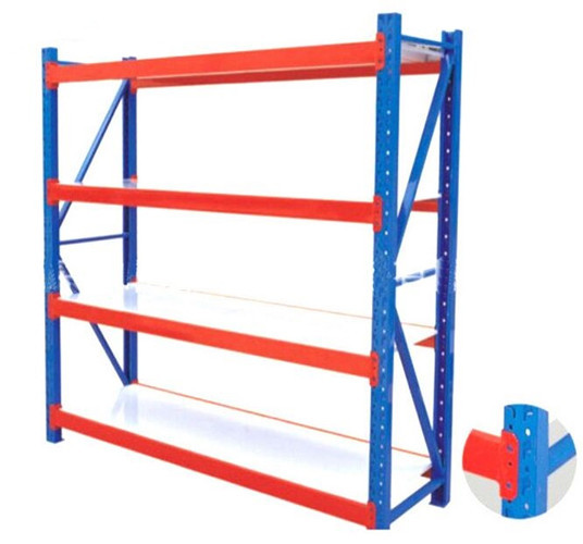 Metal Heavy Duty Warehouse Storage Racks , Adjustable Industrial Steel Shelves