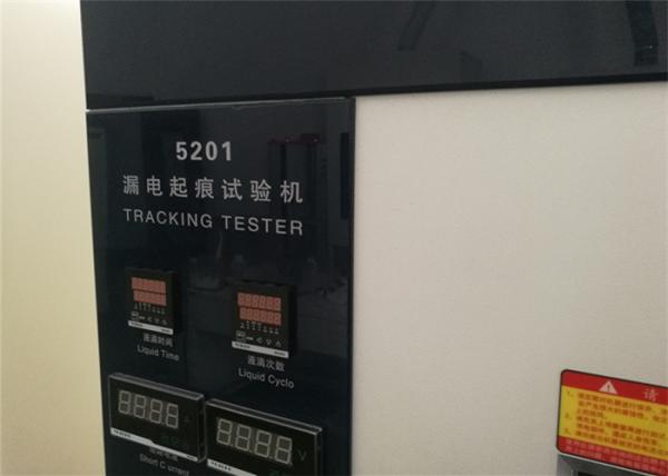 Abrasion Wet Wheel Tracking Equipment Leakage Test Standard IEC60112 7 Inch Touch Screen Control