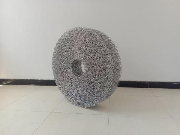 Malla reforzada para tubería de acero galvanizado soldada de 8 líneas para tuberías submarinas de gas y petróleo