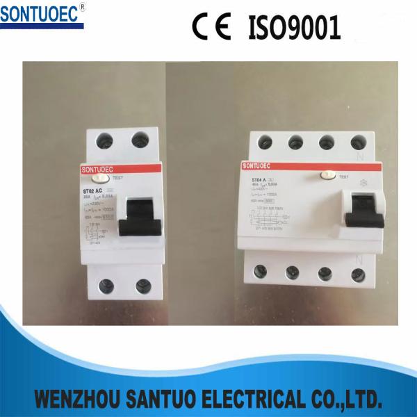 F360 Series 2P 4P IEC61008 RCD Circuit Breaker IP20 63A