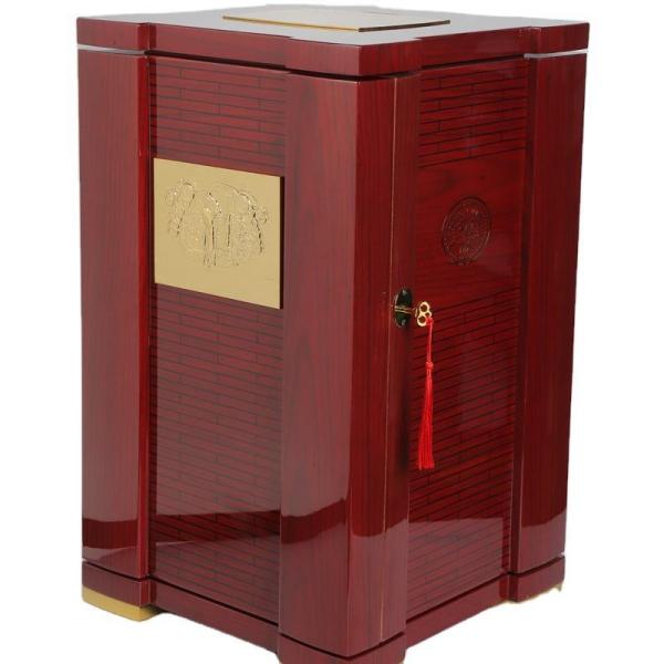 Luxury Cedar Wood Cigar Humidor Box 100 CT Capacity