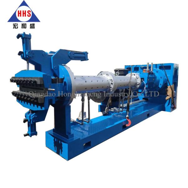 Hydraulic Silicone Pin Type Rubber Extruder Machine Vacuum Rubber Hose Extrusion Machine