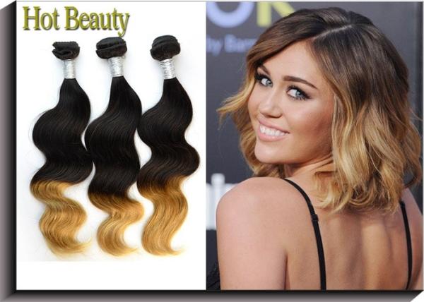 Raw Virgin Peruvian Hair Natural Wave 3 Tone Coler 12 -28 In Stock