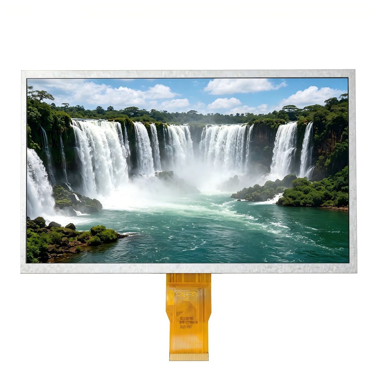 YZY 10.1 Inch TFT LCD Module 1024x600 RGB Interface 550 Nits Brightness 800 1 Contrast Wide Viewing Angle Industrial Display Panel
