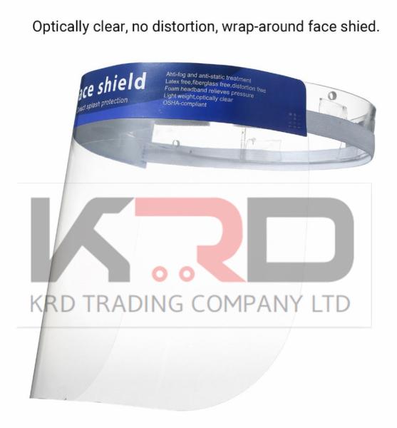 transparent safety full clear disposable protection plastic protective visors face shield disposable face shield