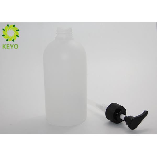 500ml HDPE White Plastic Pump Bottle For Hand Washing Sanitizer Disinfectant