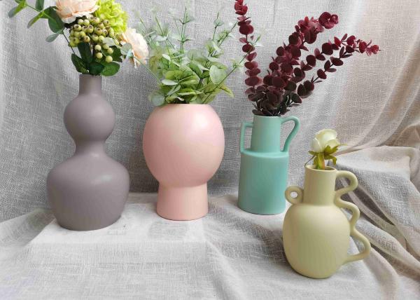 Classic Handmade Pottery Clay Flower Pot Porcelain Ceramic Vase For Home Decor
