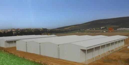 Environmental Friendly Prefabricated Galvanized Light Construction Steel Structure for Warehouse/Villa/Temporary Offices/Workshop