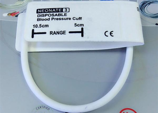 Neonate3 NIBP Measuring Blood Pressure Cuff Animal Use TPU Material 5CM To 10.5CM