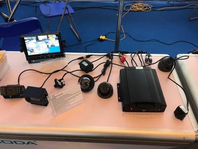 8 Channel Hdd Car Mobile Dvr , Gps Mobile Digital Video Recorder With Free Software
