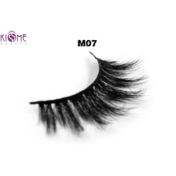 3D Beauty Thick Horse Hair Lashes Multi Layered Natural Black For Eye Makeup