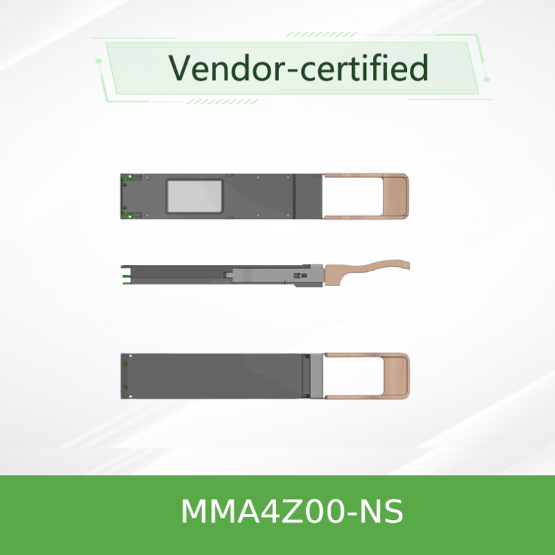 Mellanox OSFP Optical Transceiver 800Gb/s 2xSR4 with 850nm Wavelength and MPO-12/APC Connectors MMA4Z00-NS