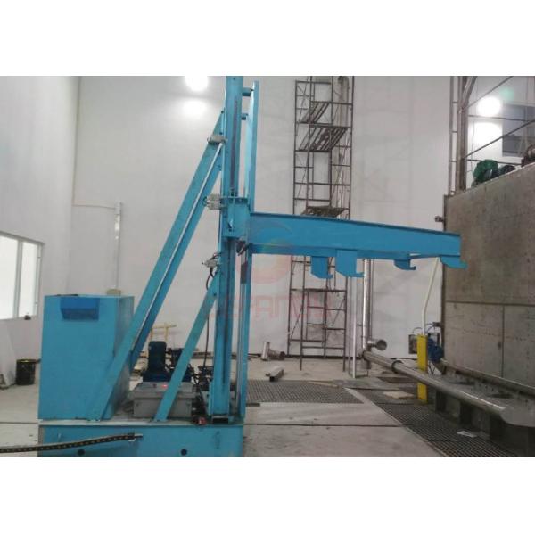 Industrial Material Transfer Carts , Dragged Cable Powered Motorized Transfer Trolley