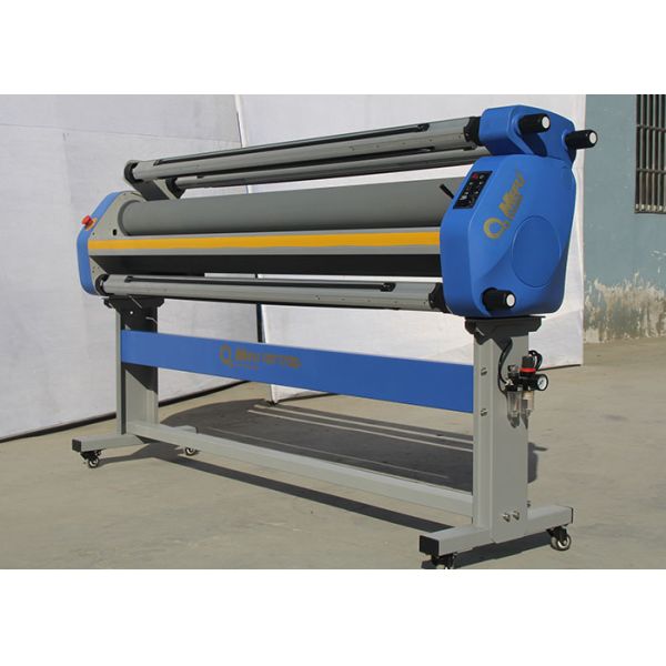 Manual Cold Roll Laminators Silicone Roller Large Laminating Machine