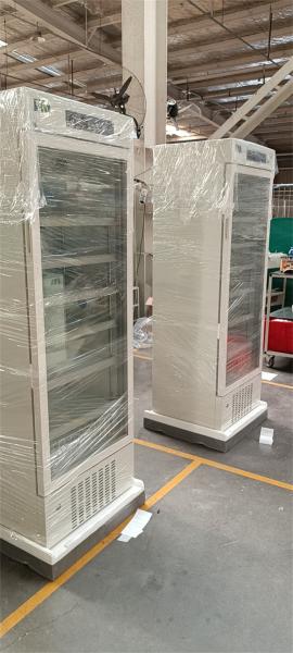 Auto Frost 315L Capacity Single Glass Door Biomedical  Pharmaceutical Grade Refrigerator