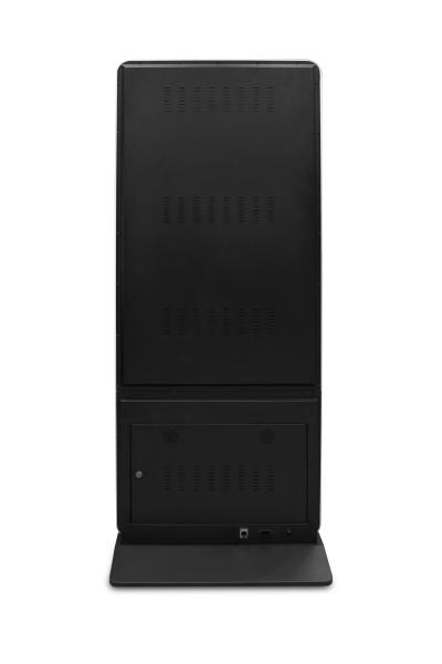 43inch black color floor standing LCD signage display for indoor using