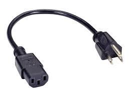 Multi Purpose North American Power Cord Perfect Match For Your Computer / PC