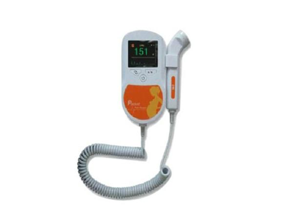 Pocket Fetal Doppler Monitor With Display For Heart Rate