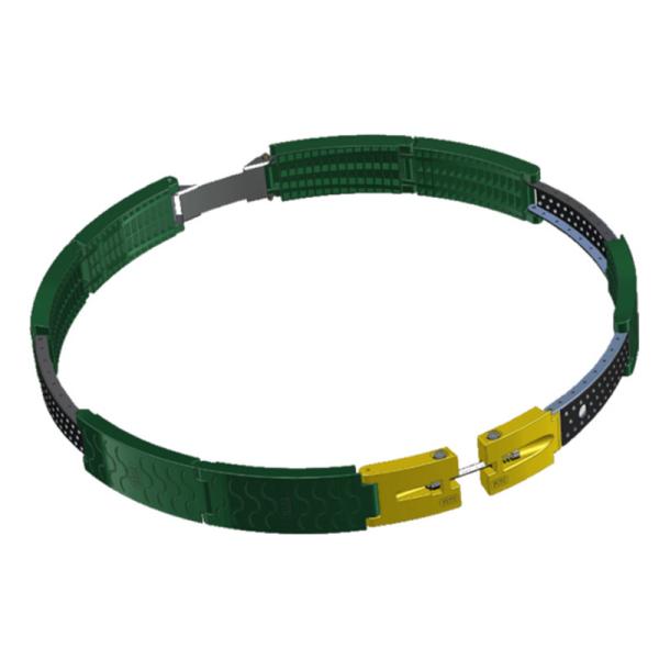 Black Run Flat Tyre System With Polymer Military Engineering Grade Synthetic Materials