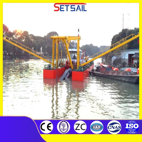 Shijiazhuang Solid Pump 12 Inch Cutter Suction Sand Dredger with Carriage Full Payment