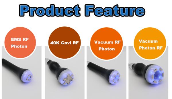 5 In 1 Multifunctional 40k 80k Vacuum Cavitation System Rf Lipo Laser Weight Loss Machine