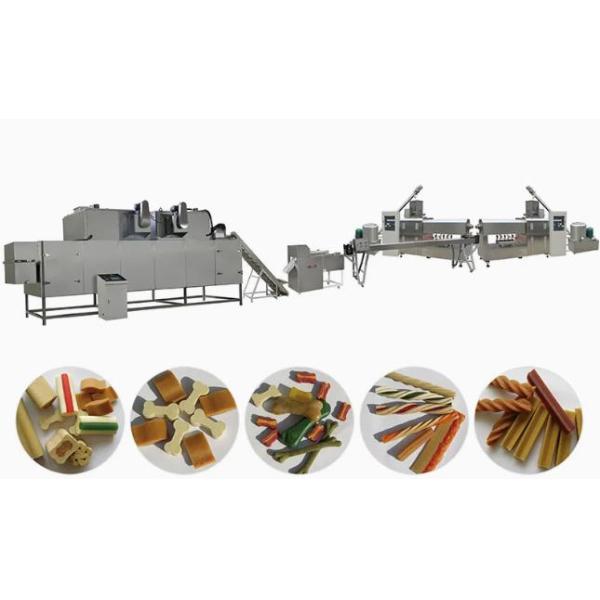 Pop Nutritional Dog Food Production Line 100kg/Hr Various Shapes